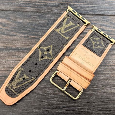 replica louis vuitton wrist band|upcycled Lv apple watch bands.